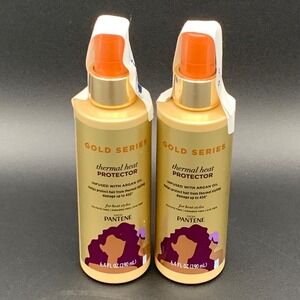Pantene Gold Series Thermal Heat Protector Spray Argan Oil‎ 6.4oz Lot of 2